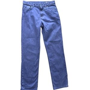 Vinyard Vines Navy Chino Straight Leg 5 pocket Adj Waist Boys Size 14 GUC